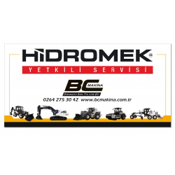 Bc Makina Hidromek yetkili servisi