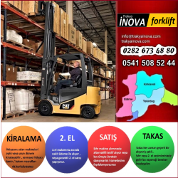 çorlu kiralık forklift 0282 673 48 80